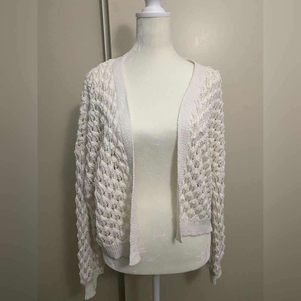 White-off Cardigan